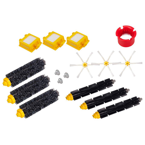 Accessories Replacement for iRobot Roomba 780 761 770 700 760 790 Vacuum Cleaner Kit 13Pcs, Replace Parts Filters 3-Armed Side Brush Pairs Bristle and Flexible Beater Brush