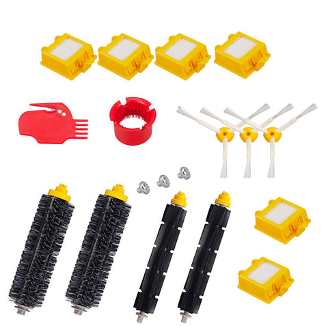 Replacement iRobot Roomba 780 790 770 760 Filter Brush Kits, Vacuum Cleaner Parts Includes Bristle Brush, Flexbile Beater, Side Brush, Hepa Filters