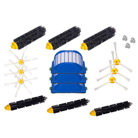 15Packs Replacement iRobot Roomba Parts Brushes Filters Compatible with Roomba 690, 650,620,630,770 Vacuum Cleaner Accessories