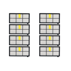 Replace iRobot Roomba 960 Filters 8pcs Repleacement iRobot Roomba 980 960 860 880 Robotic Vacuum Accessories (800,900 Series)