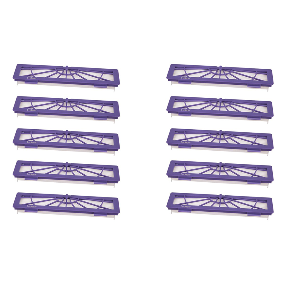 10-Pack Filters Accessories for All Neato Botvac Robotics 70e 75 80, D Series D75 D80 D85, Connected D3 D5 Vacuum Cleaner Replacement Parts