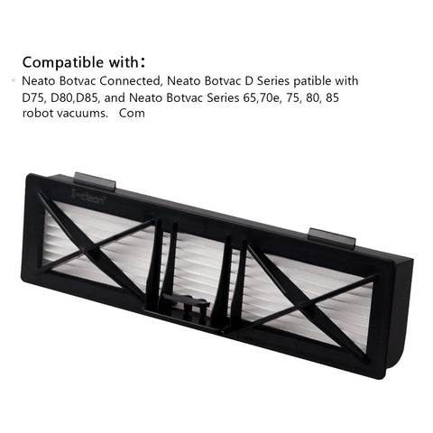 Compatible with Neato Botvac Connected Filters 8 Pcs,Replacement Parts for All Neato Botvac,Neato Botvac D & Connected Series D80 D5 D3 D85 D7