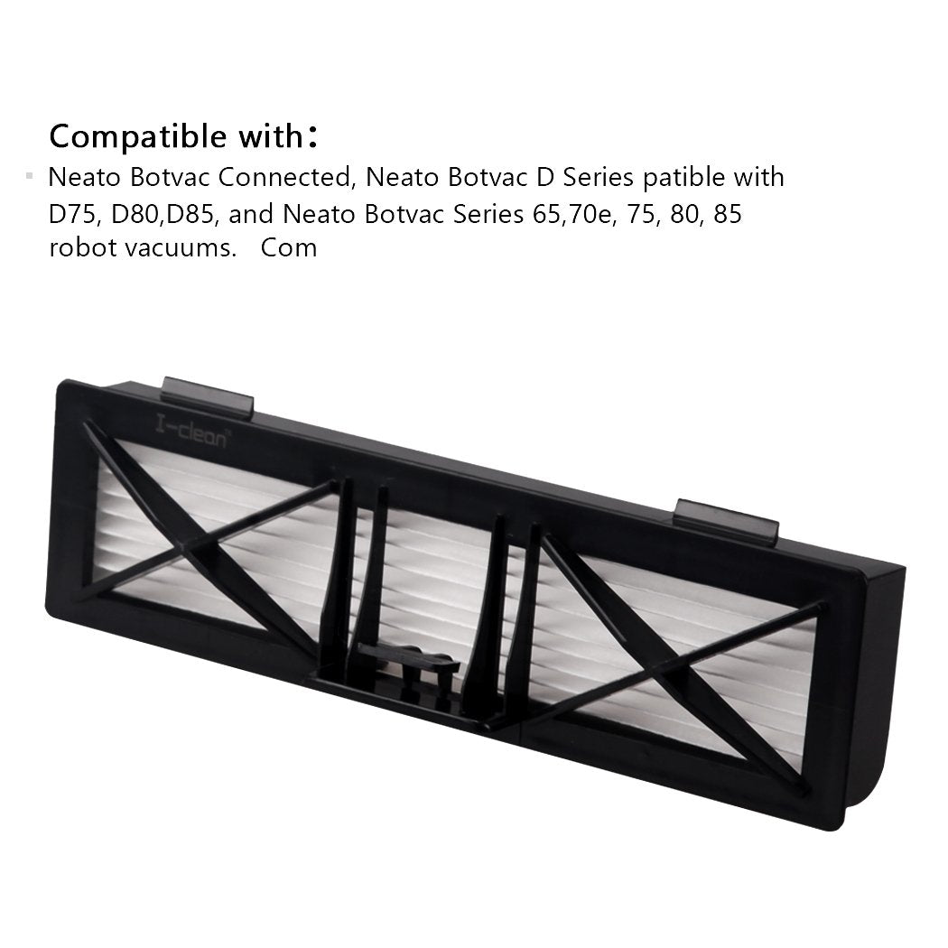 Compatible with Neato Botvac Connected Filters1 Pcs,Replacement Parts for All Neato Botvac,Neato Botvac D & Connected Series D80 D5 D3 D85 D7
