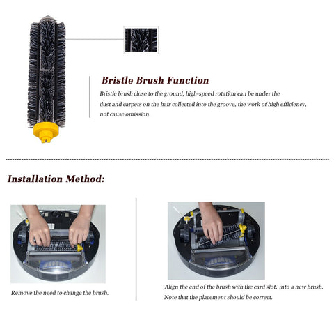 15 pcs Replacement Roomba Vacuum Cleaning Accessories Kits Compatible with Robot Roomba 760 770 780 790 Vacuum Cleaning Robots Parts