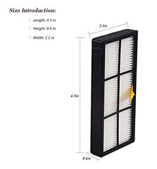 Replace iRobot Roomba 960 Filters 8pcs Repleacement iRobot Roomba 980 960 860 880 Robotic Vacuum Accessories (800,900 Series)