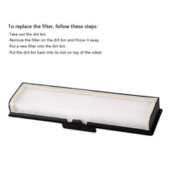 Compatible with Neato Botvac Connected Filters1 Pcs,Replacement Parts for All Neato Botvac,Neato Botvac D & Connected Series D80 D5 D3 D85 D7