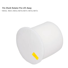 Replacement Shark NV650 Filters, Compatible with Shark Rotator Pro Lift-Away NV650 NV752 NV751 NV651 NV652,APEX AX950, AX952 Vacuum Cleaner Parts,Parts # XFF650 & XHF650