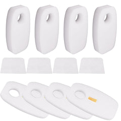 Replacement Shark Rocket DuoClean HV380 HV380W HV381 HV382 HV383 HV384Q Vacuums Cleaning kit, 4 Foam 4 Felt and 4 Post-Filter Replaces Part# XFFH380 XPSTFH380