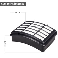 2 Sets Filters for Shark Navigator Lift-Away NV356E,NV351, NV352, NV355, NV360, NV370, UV440, UV490, UV540 Vacuum Cleaner #XFF350 XHF350