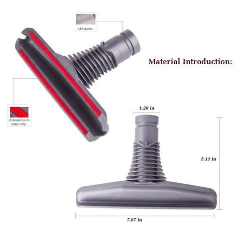 Parts Fit with Dyson V6 Motorhead, DC59,DC35,DC44, [4-Pieces] Replacement Dyson Handheld Vacuum Cleaner Accessories/Attachments