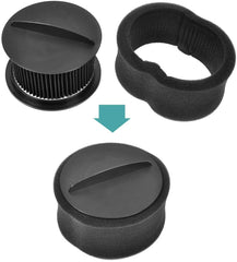 Replacement Filter for Bissell PowerForce & Helix Turbo Compare to Part # 203-7913 (Inner & Outer, 2 Set)