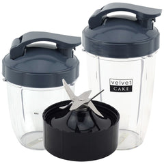 18 oz 24 oz cups with flip to go lids extractor blade upgrade kit for nutribullet lean nb 203 1200w blender