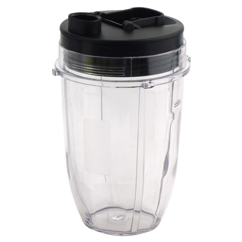 18 oz cup with spout lid replacement for nutri ninja blendmax duo with auto iq boost parts 427kku450 528kkun100