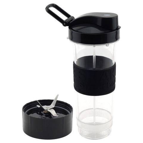 20 oz cup with to go lid and cross blade replacement set for magic bullet blenders mb1001