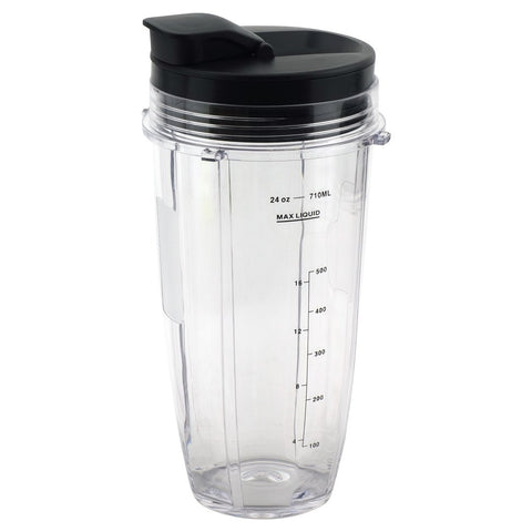 24 oz cup with spout lid replacement for nutri ninja blendmax duo with auto iq boost parts 427kku450 528kkun100