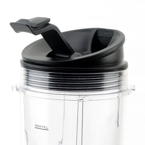 3 pack nutri ninja jumbo multi serve 32 oz cups with sip seal lids replacement model 407kku641 408kku641
