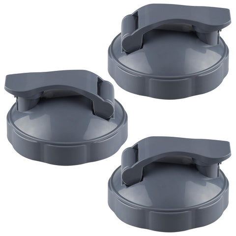 3 pack nutribullet flip top to go lids nb 101b nb 101s