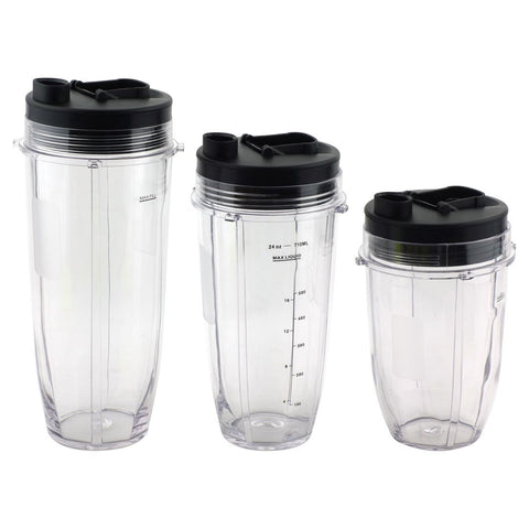 nutri ninja 18 oz 24 oz 32 oz cups with spout lids replacement parts 427kku450 483kku486 407kku641 528kkun100