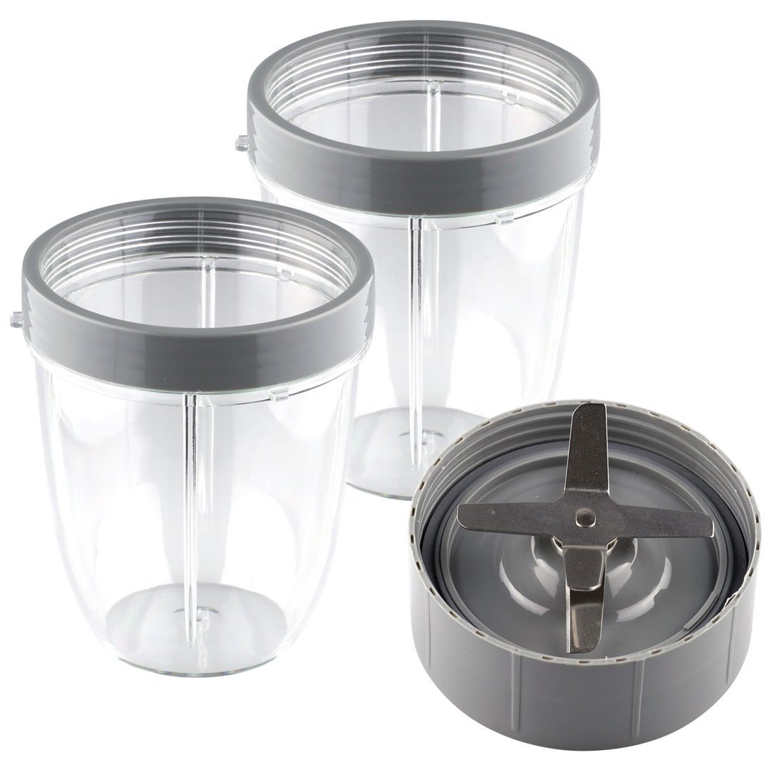 nutribullet extractor blade 2 18 oz short cups with lip ring