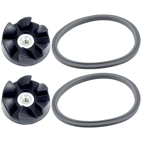 2 pack nutribullet rubber blade gear gasket combo 600w 900w