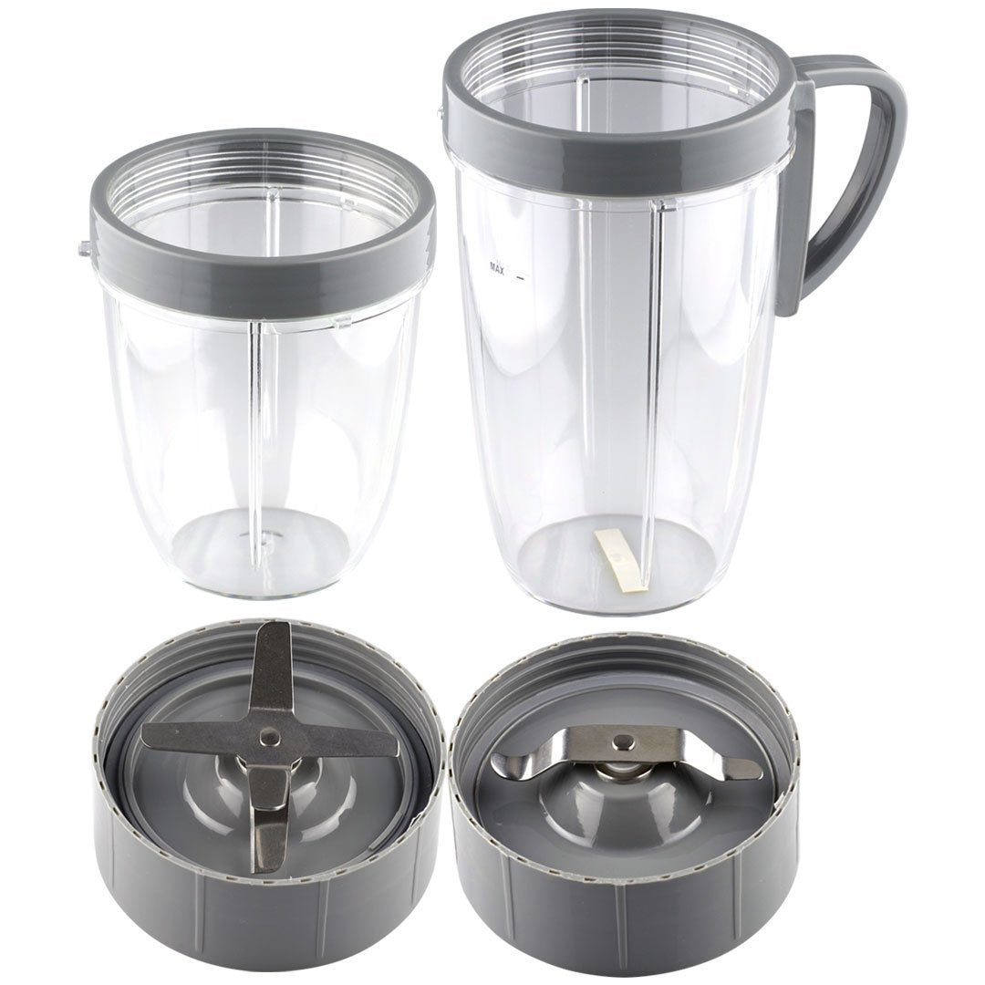 nutribullet tall cup short cup extractor flat milling blade combo