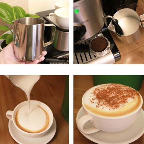 Fantastic Kitchen Stainless Steel Milk frothing jug Espresso Coffee Pitcher Barista Craft Coffee Latte Milk Frothing Jug Pitcher